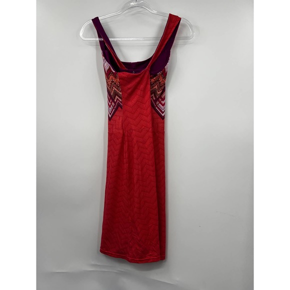 Prana‎ Women's Viola Pixie Phoebe Tank Dress Coral and Purple Size M - Picture 5 of 8